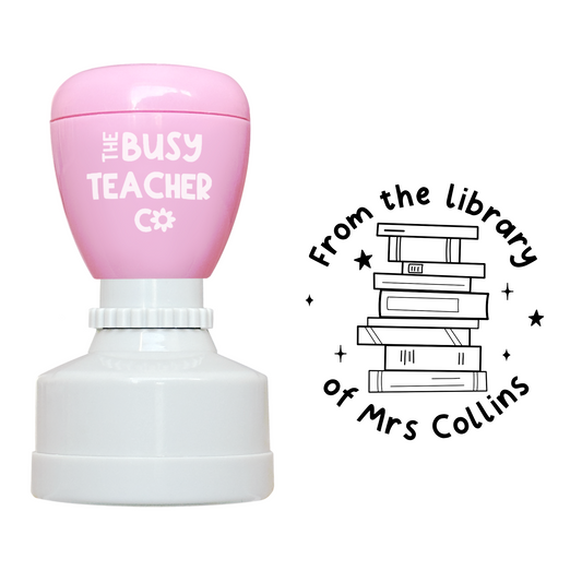 Personalised Library Stamp